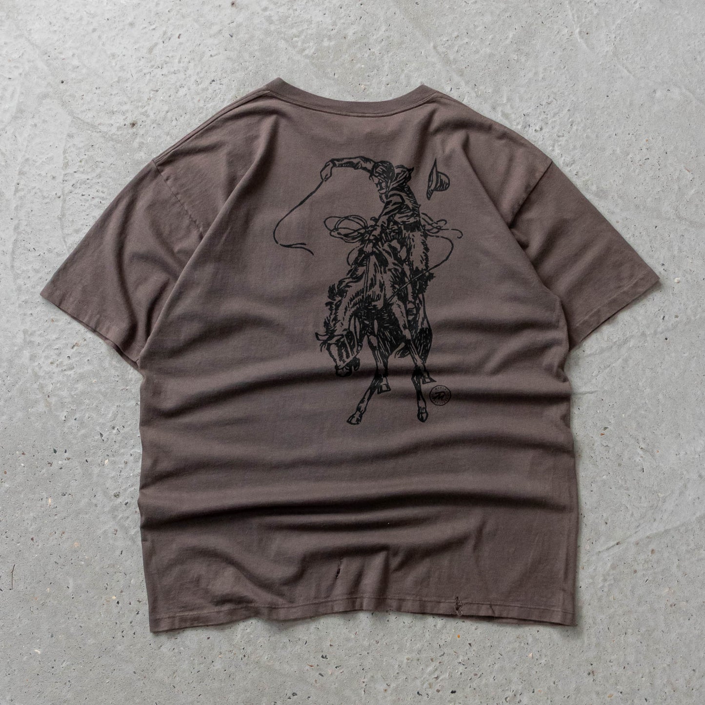 Vintage 90s Marlboro Country Cowboy Tee - XL