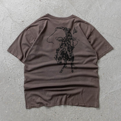 Vintage 90s Marlboro Country Cowboy Tee - XL