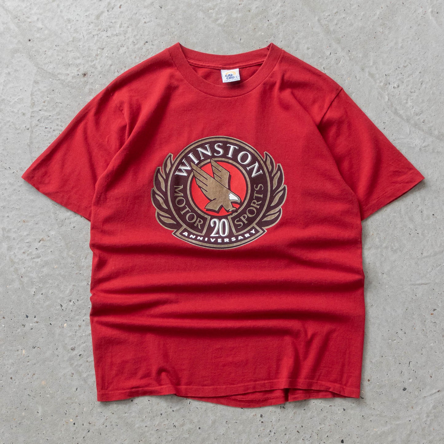 Vintage 90s Winston Cigarettes Motor Sports Tee - L