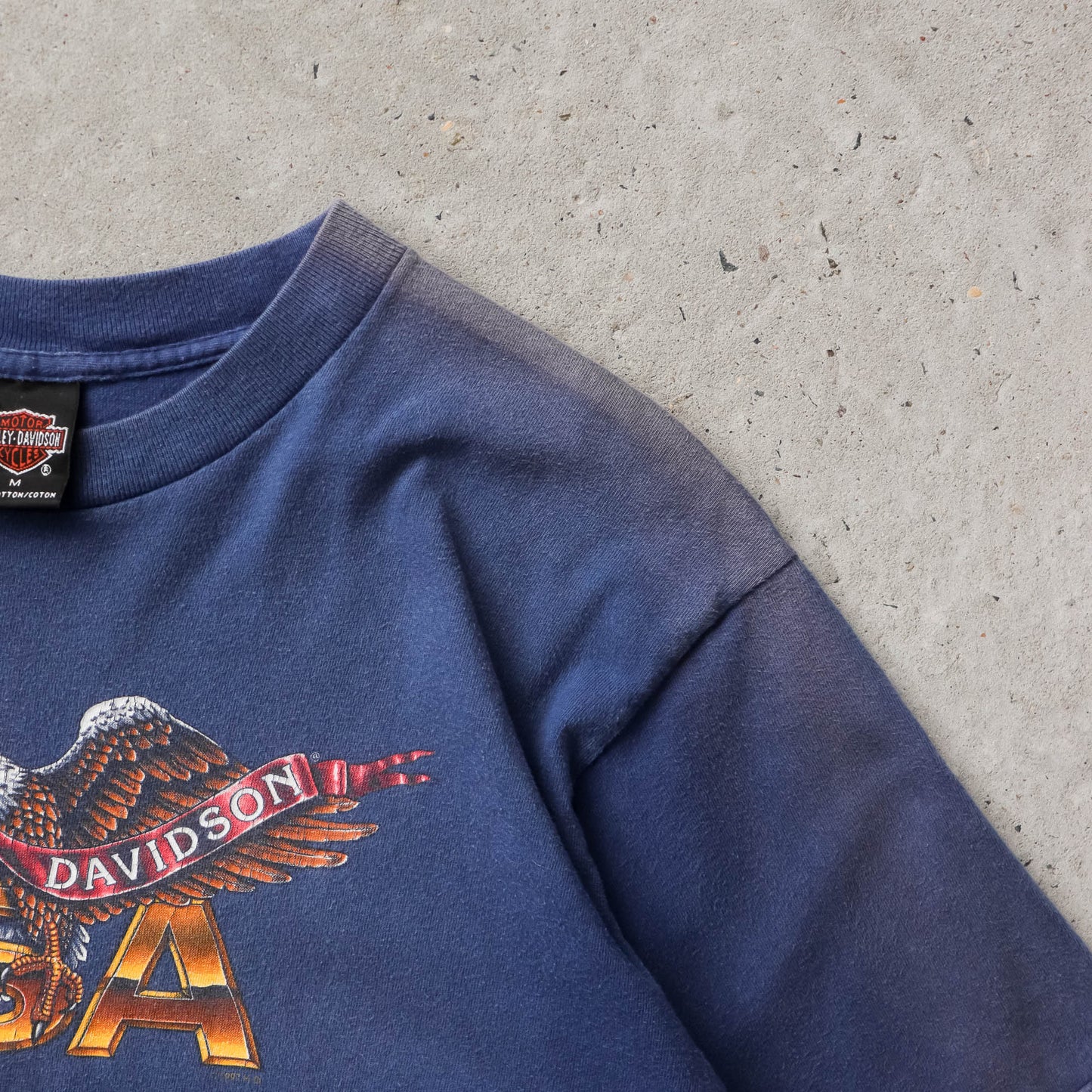 Vintage 90s Harley Davidson Eagle Tee - M