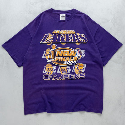 Vintage 2000 Los Angeles Lakers NBA Champions Tee - XL