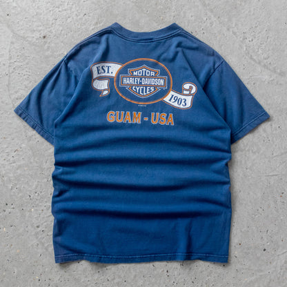 Vintage 90s Harley Davidson Eagle Tee - M