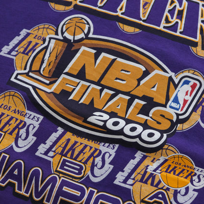 Vintage 2000 Los Angeles Lakers NBA Champions Tee - XL