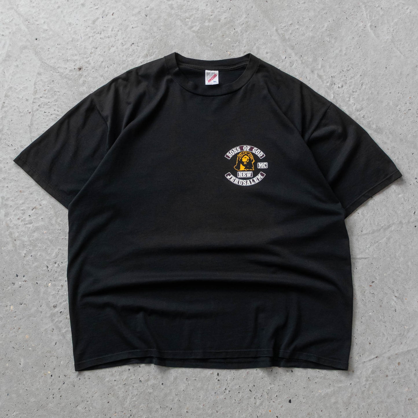 Vintage 80s Sons of God Motorcycle Club Tee - XL