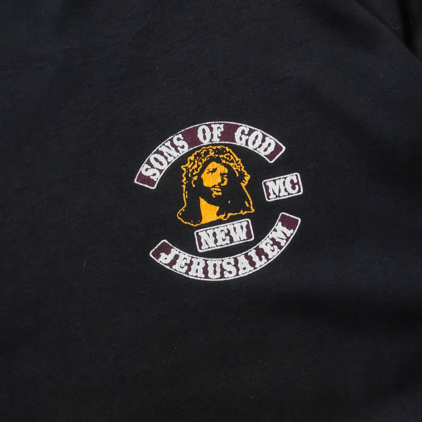 Vintage 80s Sons of God Motorcycle Club Tee - XL