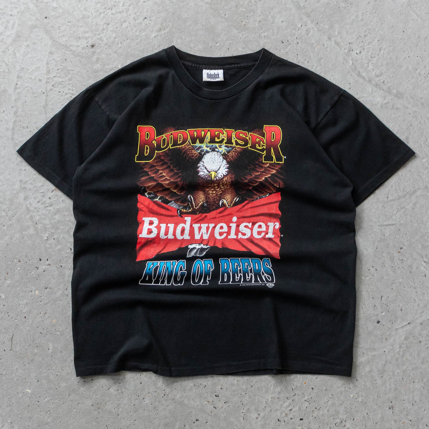 Vintage 1993 Budweiser King of Beers Tee - XL