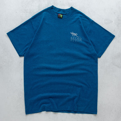Vintage 80s Gecko Hawaii Pro Surf Team Tee - L