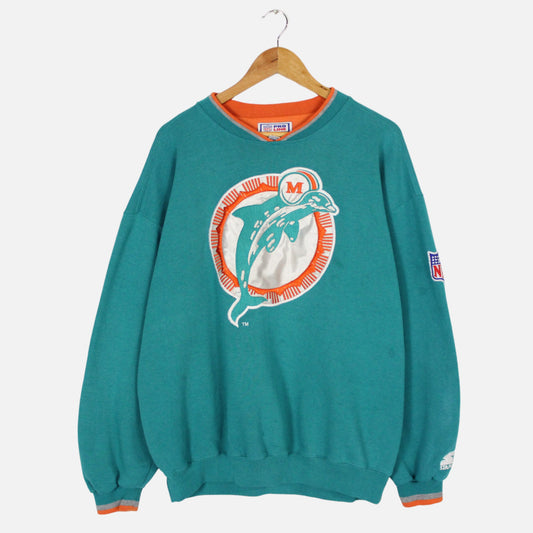 Vintage Miami Dolphins Starter NFL Sweatshirt - XL