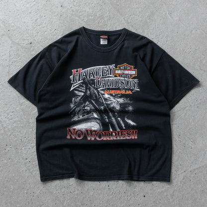 Vintage 2002 Harley Davidson Australia Tee - XL