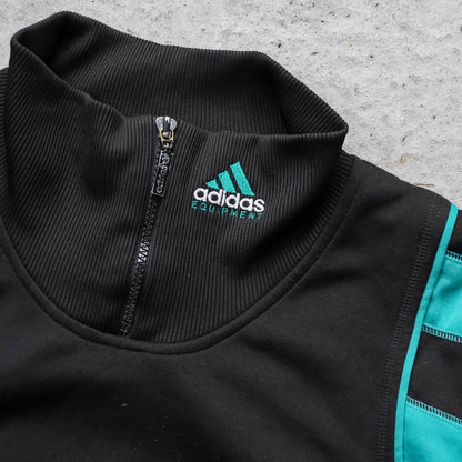 Adidas Equipment 1/4 Zip Football Track Jacket - 90s (XL)