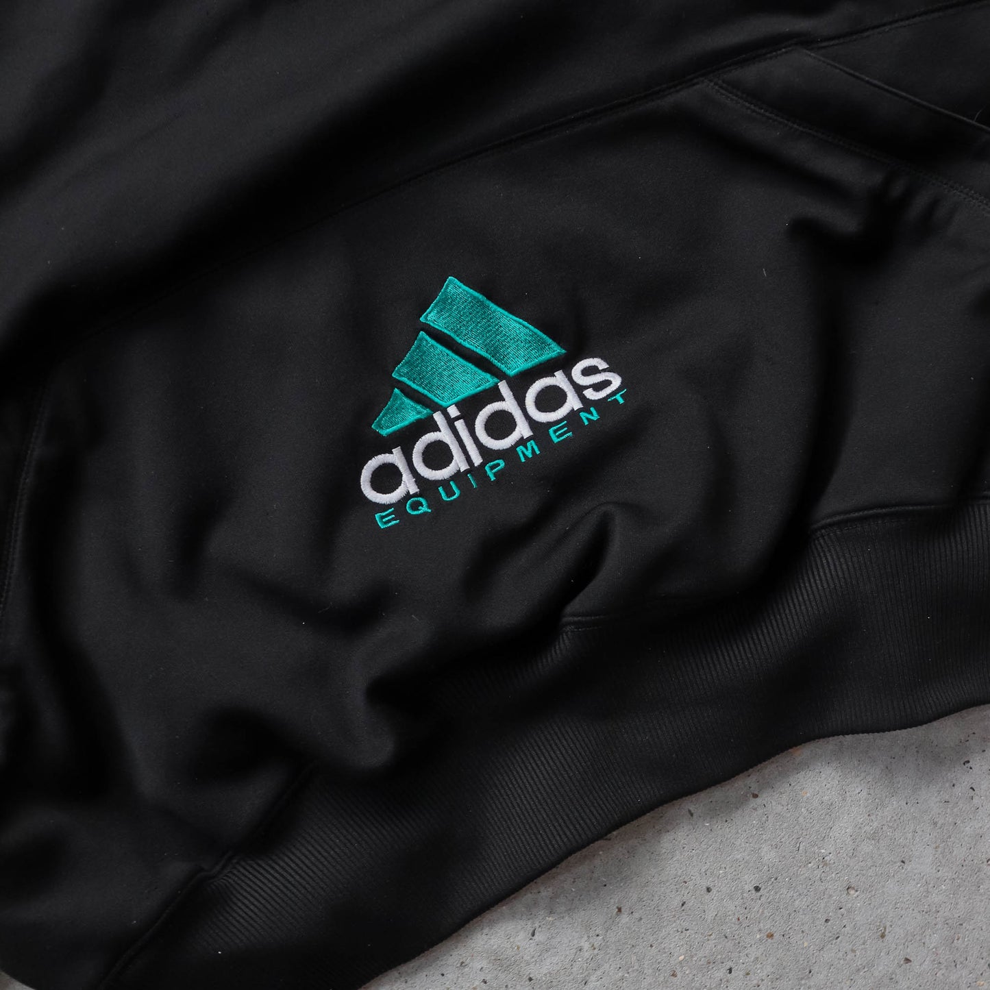 Adidas Equipment 1/4 Zip Football Track Jacket - 90s (XL)