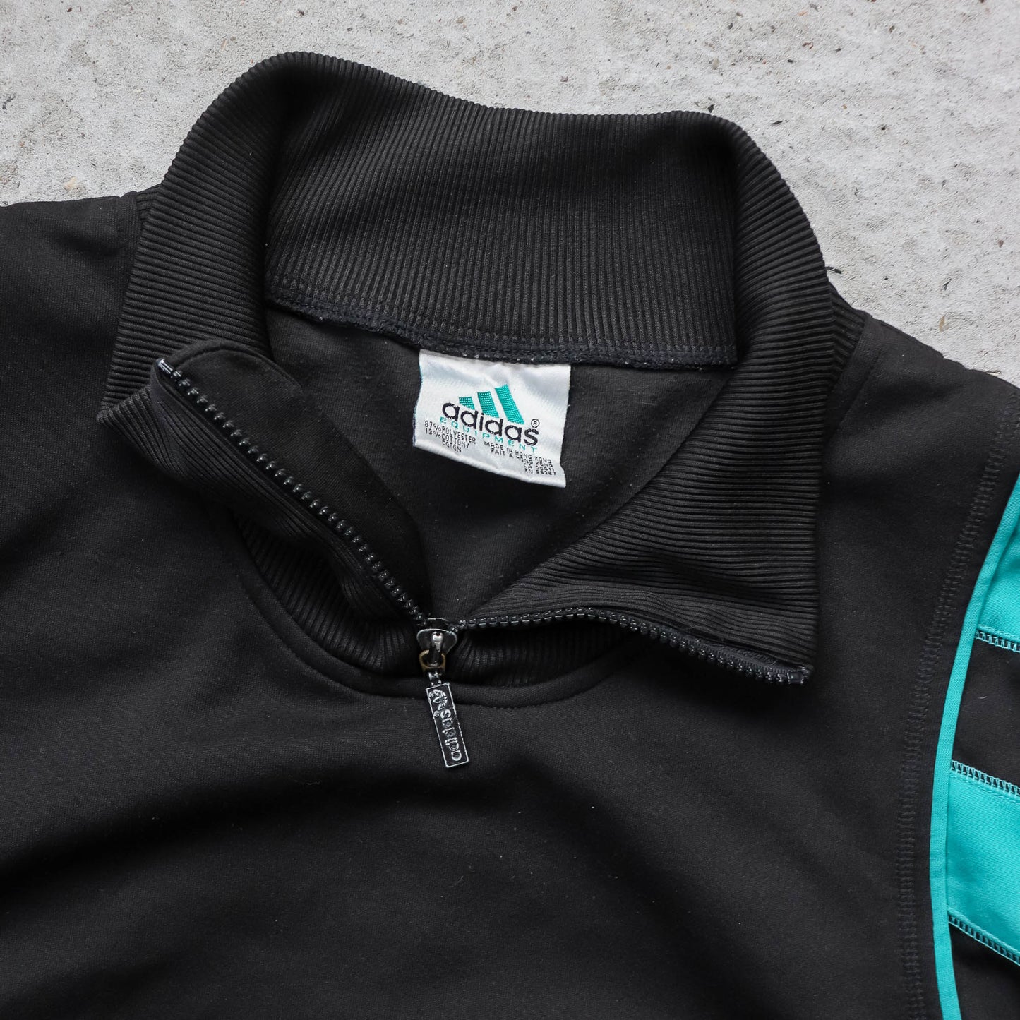 Adidas Equipment 1/4 Zip Football Track Jacket - 90s (XL)