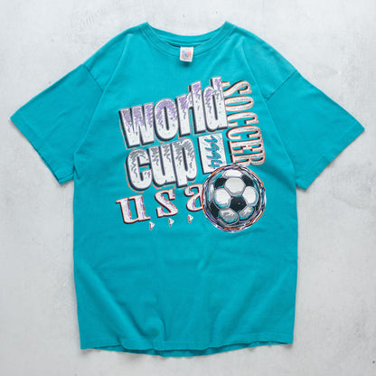 Vintage 1994 FIFA World Cup USA Football Tee - L