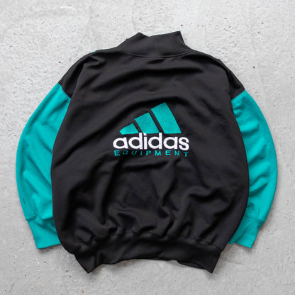 Adidas Equipment 1/4 Zip Football Track Jacket - 90s (XL)