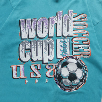 Vintage 1994 FIFA World Cup USA Football Tee - L