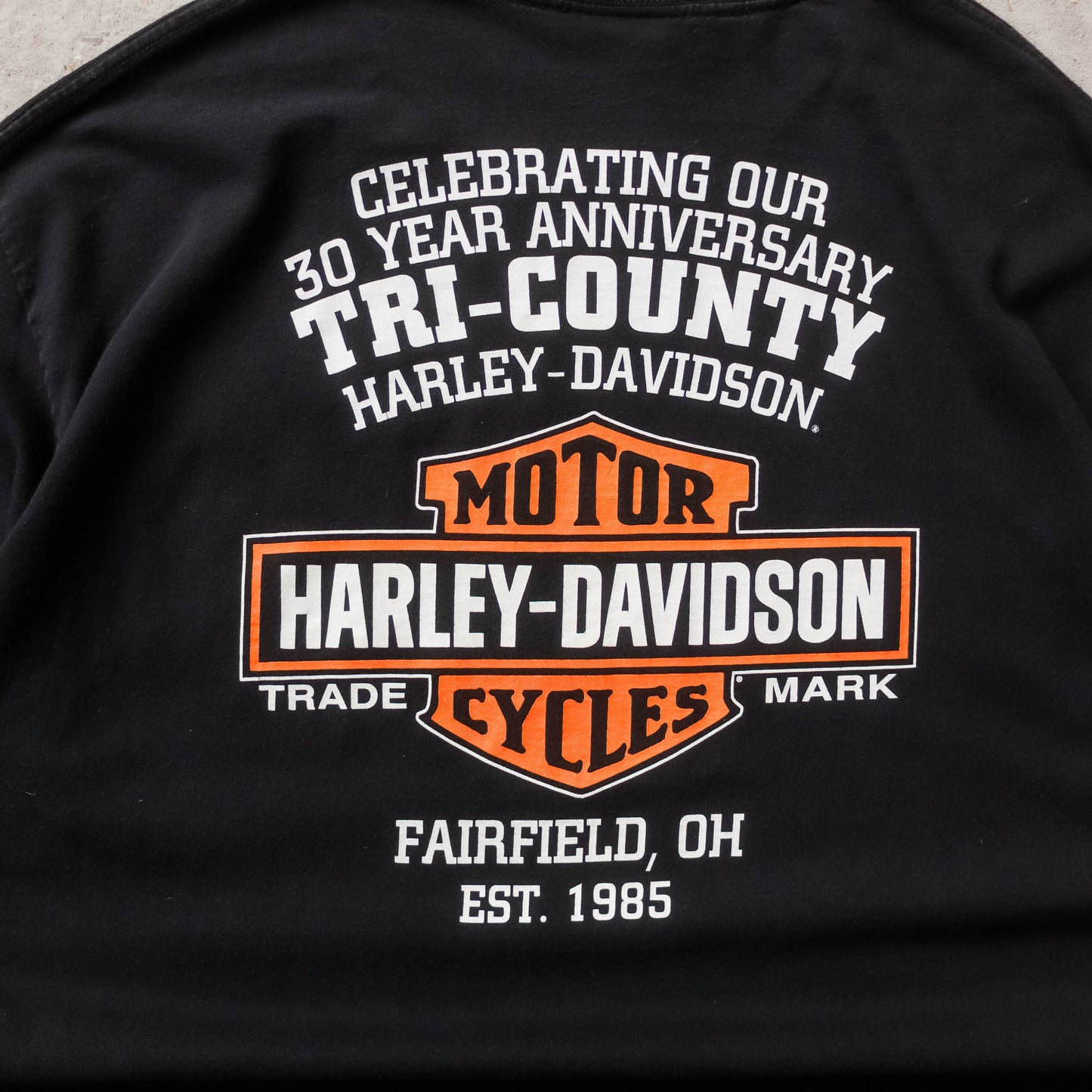 Vintage 2000s Harley Davidson Flames Pocket Tee - XL