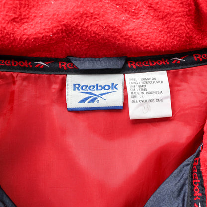 Reebok Athletic Dept 1/4 Zip Anorak Jacket - 90s (L)