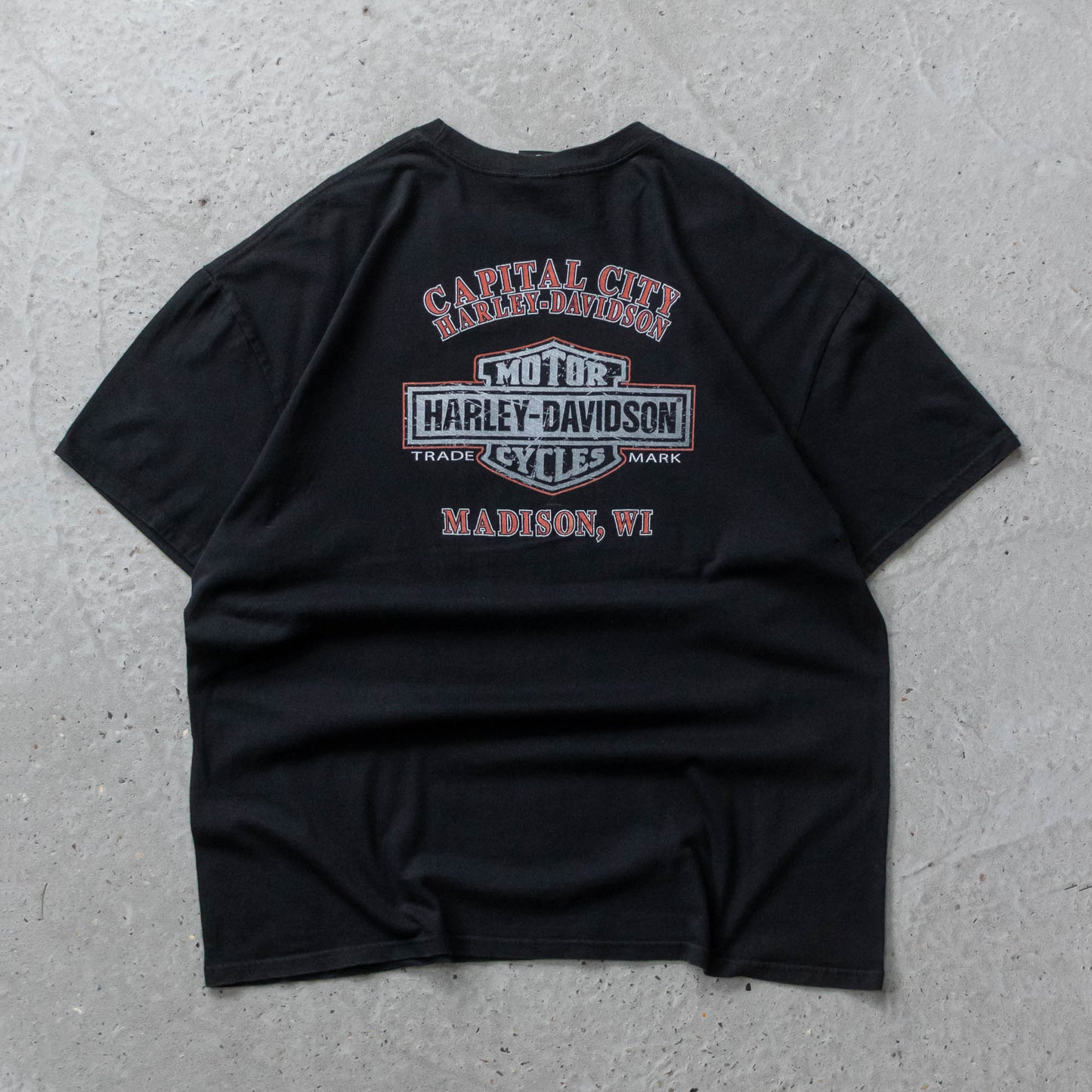 Vintage 2000s Harley Davidson AOP Tee - XXL