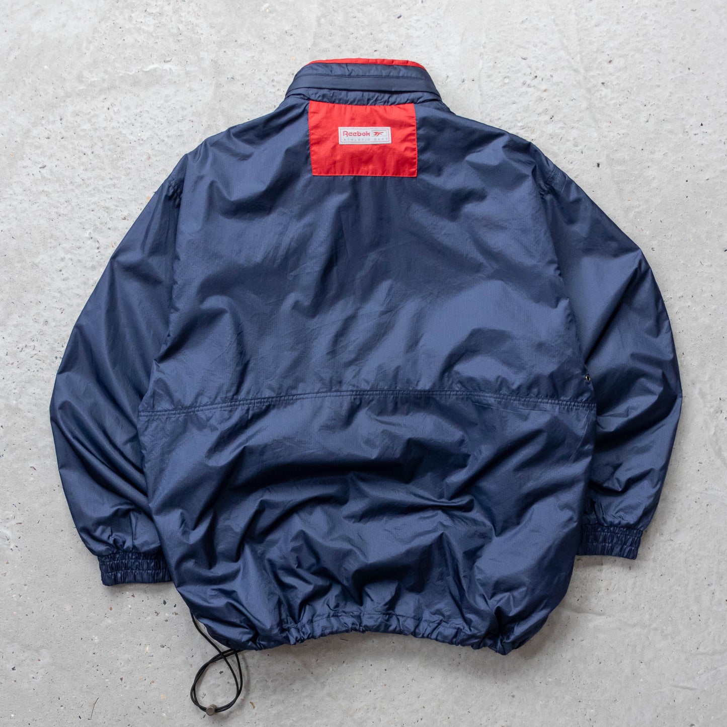 Reebok Athletic Dept 1/4 Zip Anorak Jacket - 90s (L)