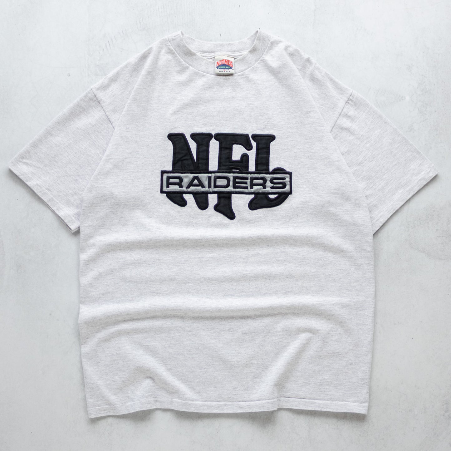 Vintage 90s Oakland Raiders Nutmeg NFL Tee - XL