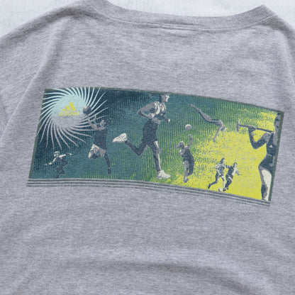 Vintage 90s Adidas Athletics Tee - L