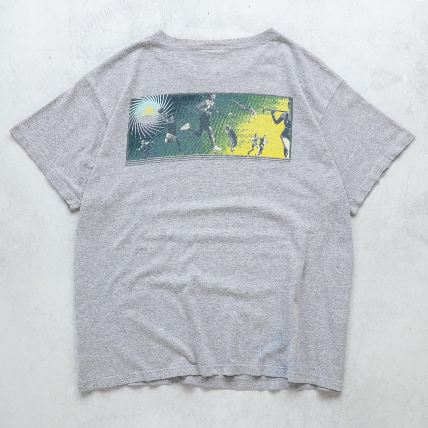 Vintage 90s Adidas Athletics Tee - L