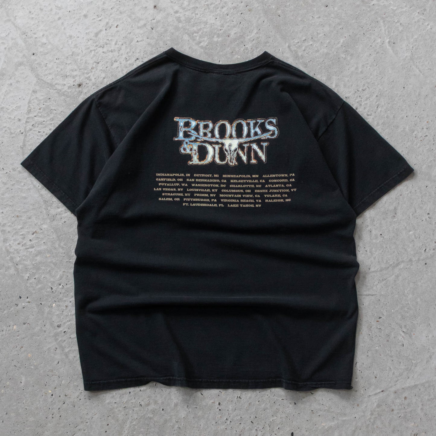 Vintage 1997 Brooks & Dunn Electric Rodeo Tour Tee - XXL