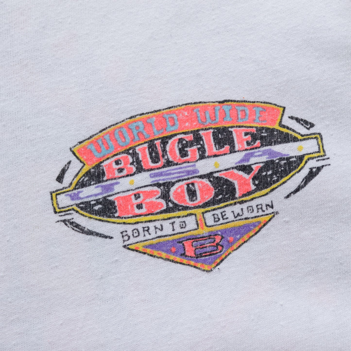 Vintage 80s Bugle Boy USA Tee - L