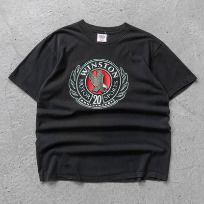 Vintage 90s Winston Cigarettes Motor Sports Tee - XL