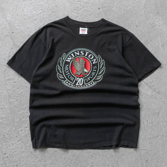 Vintage 90s Winston Cigarettes Motor Sports Tee - XL