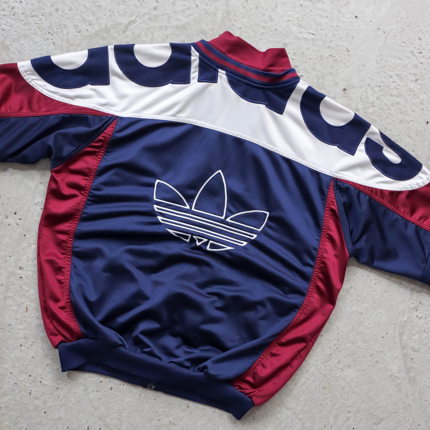 Adidas Trefoil Big Logo Track Jacket - 90s (L)