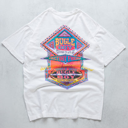 Vintage 80s Bugle Boy USA Tee - L