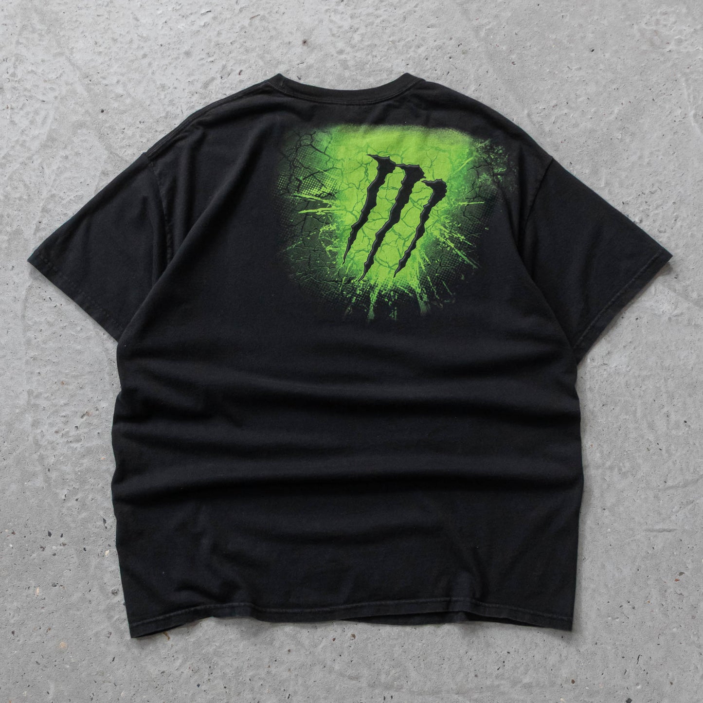 Vintage 2000s Monster Energy Nitrous Racing Tee - XL