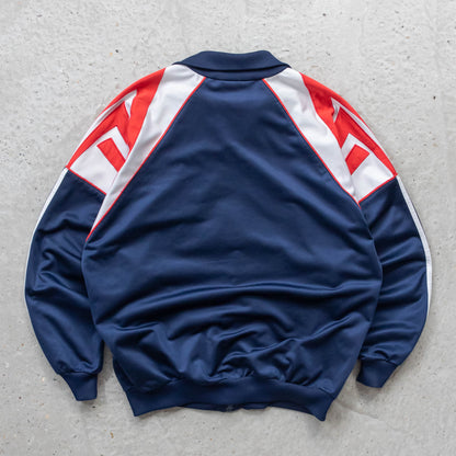 Adidas Spellout Colourblock Track Jacket - 90s (L)