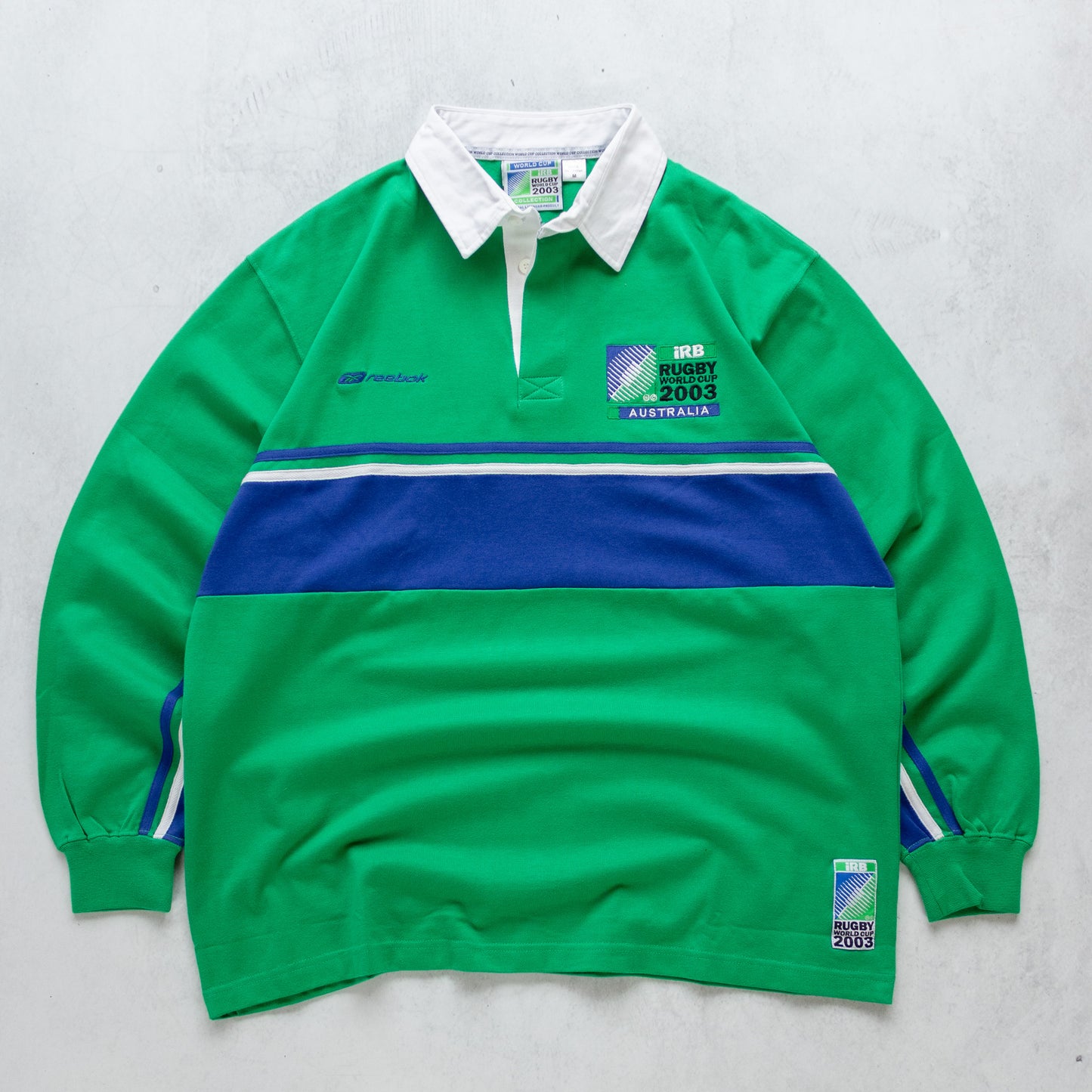 Vintage 2003 Reebok Rugby World Cup Jumper - M