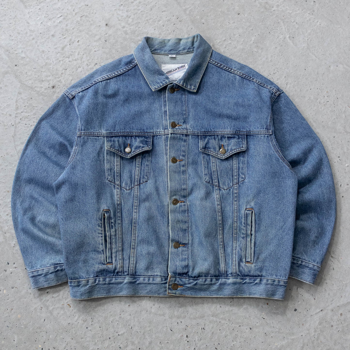 Vintage 90s Winston Rodeo Denim Jacket - L