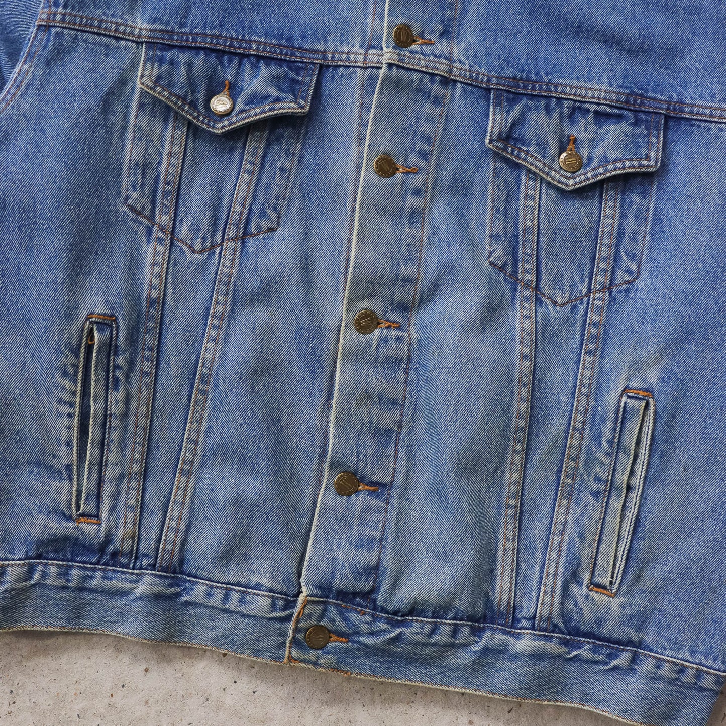 Vintage 90s Winston Rodeo Denim Jacket - L