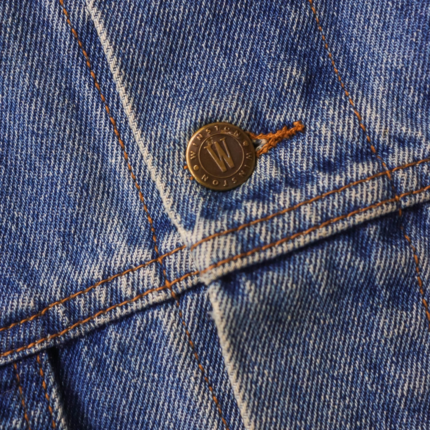 Vintage 90s Winston Rodeo Denim Jacket - L