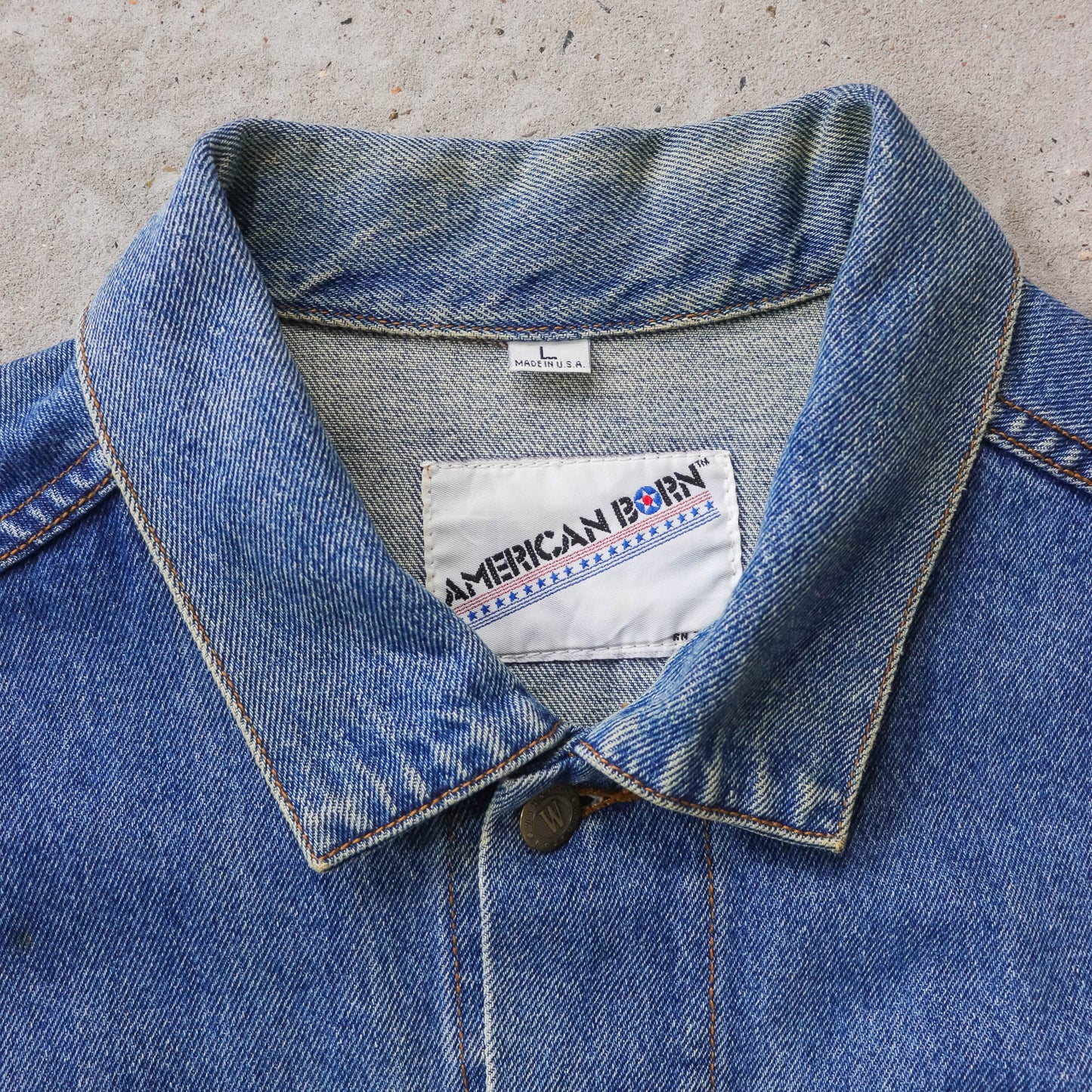 Vintage 90s Winston Rodeo Denim Jacket - L