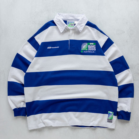 Vintage 2003 Reebok Rugby World Cup Jumper - L