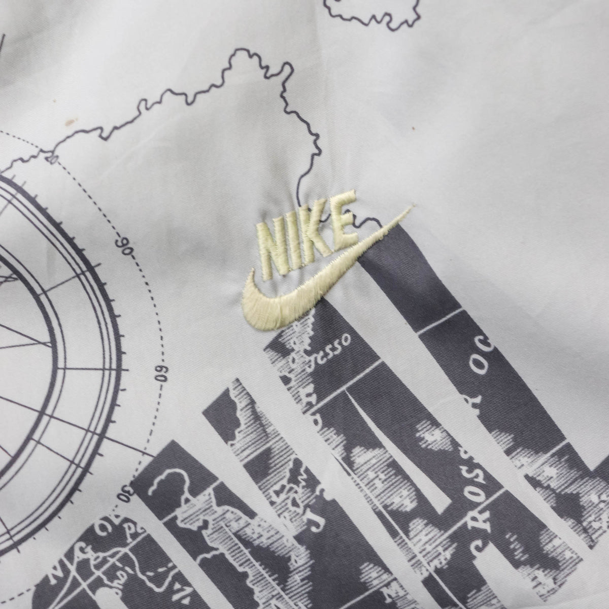 Nike International World Map Windbreaker Jacket - 90s (S)