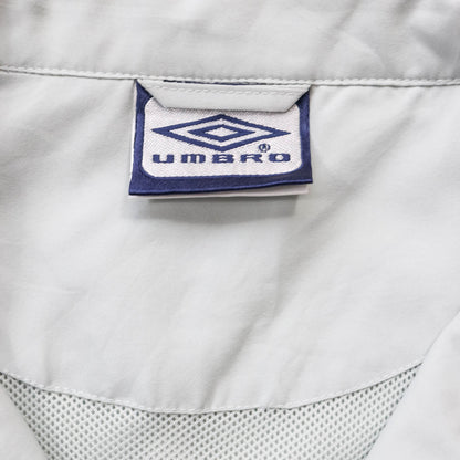 Umbro Diamond Logo 1/4 Zip Windbreaker Jacket - 90s (L)
