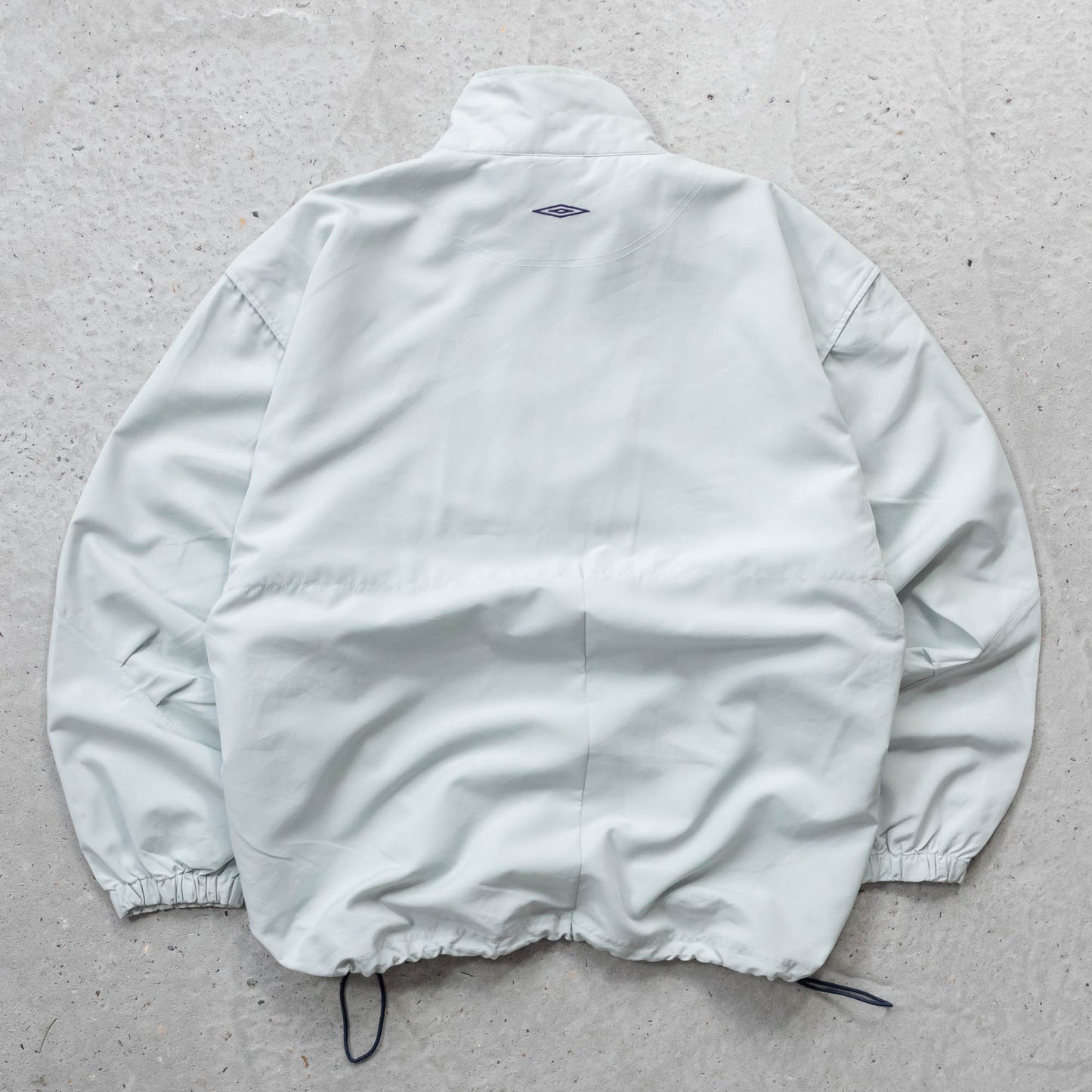 Umbro Diamond Logo 1/4 Zip Windbreaker Jacket - 90s (L)
