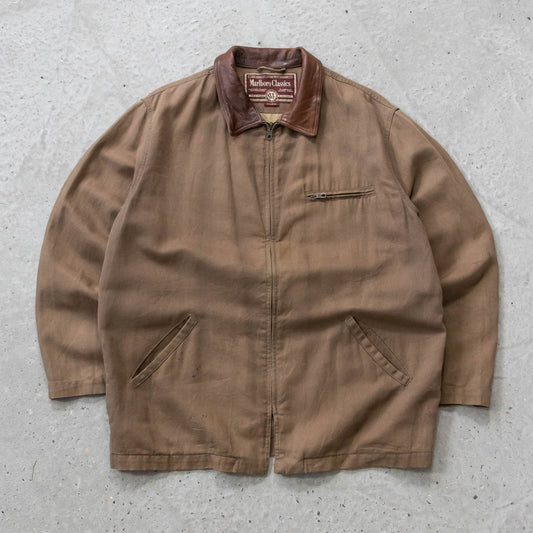 Vintage 90s Marlboro Classics Canvas Workwear Jacket - XL