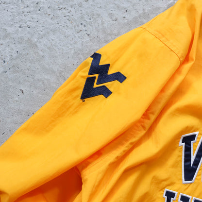 Champion West Virginia Mountaineers Windbreaker Jacket - 90s (L)