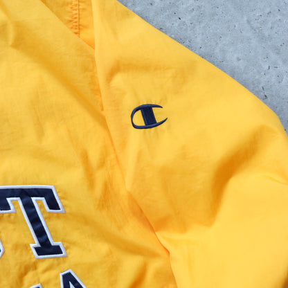 Champion West Virginia Mountaineers Windbreaker Jacket - 90s (L)