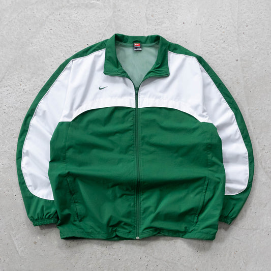Nike Mini Swoosh Two-Tone Windbreaker Jacket - 2000s (XXL)