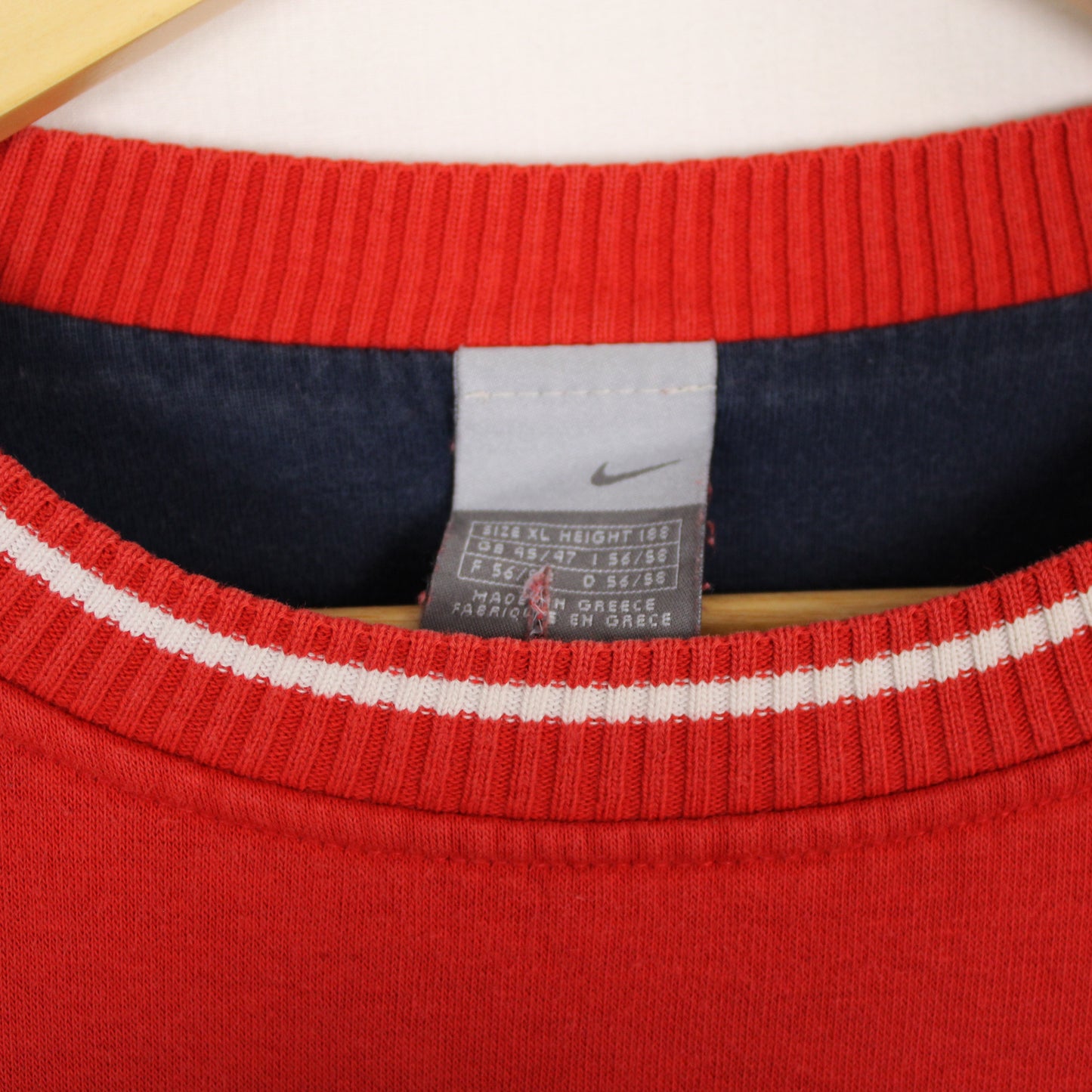 Vintage Nike Big Swoosh Sweatshirt - XL