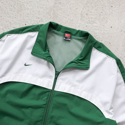 Nike Mini Swoosh Two-Tone Windbreaker Jacket - 2000s (XXL)