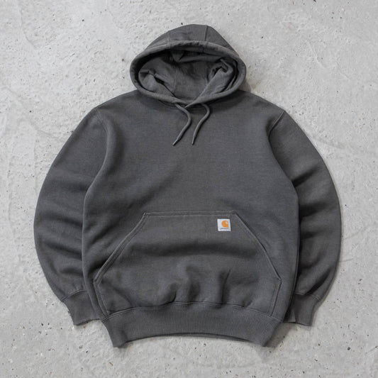 Vintage 2000s Carhartt Logo Patch Hoodie - S